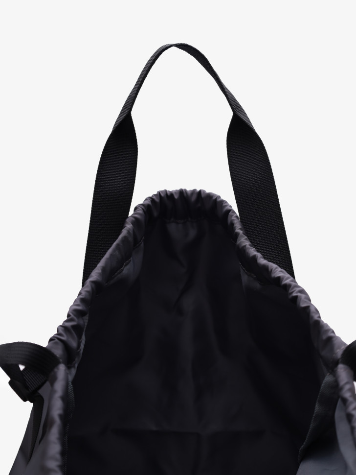 Сумка-мешок Б 9267 серая Сумка-мешок Б 9267 серая