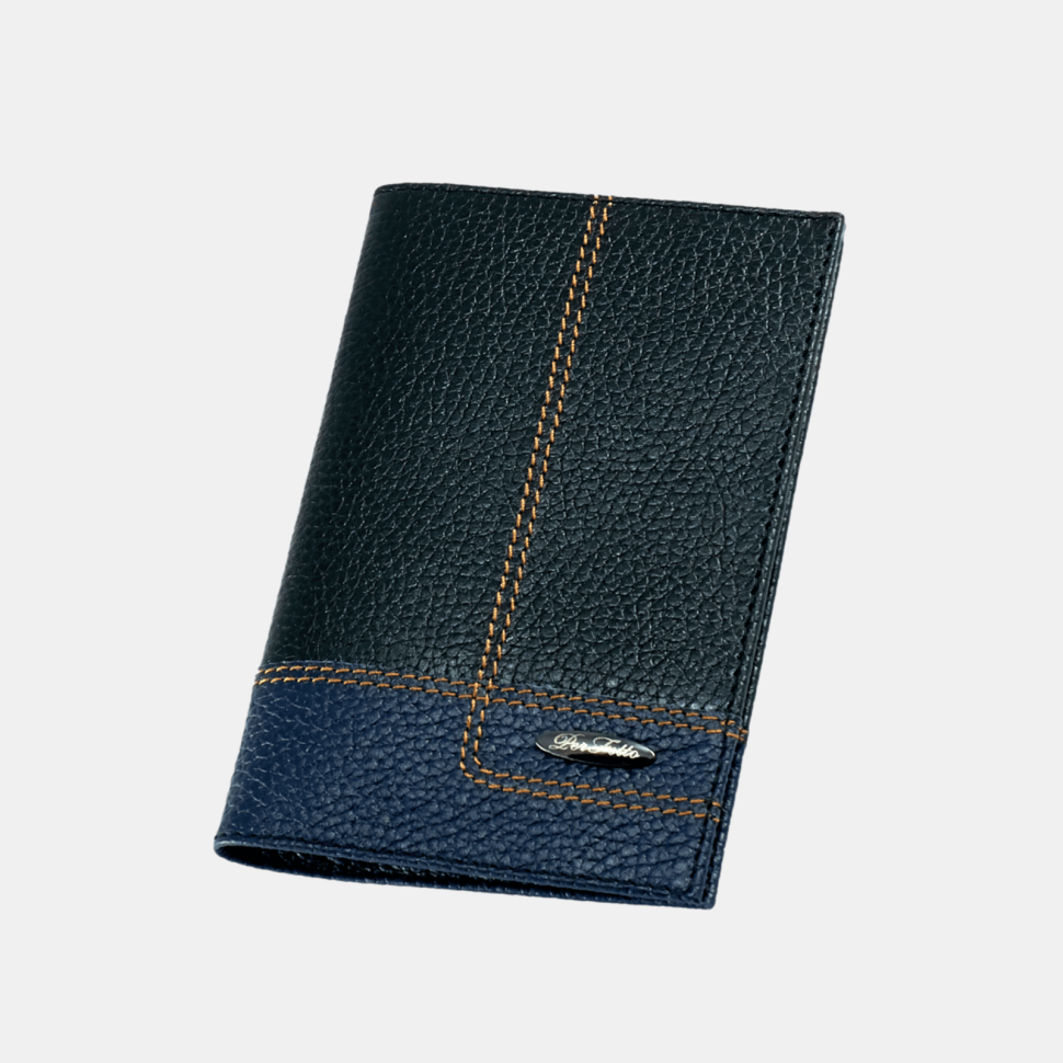 Обложка для паспорта ОП-109-1510/1540 чёрная Обложка для паспорта ОП-109-1510/1540 чёрная