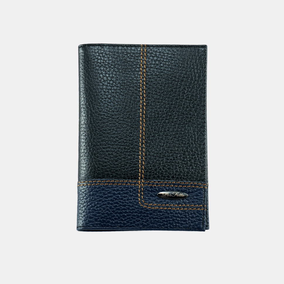 Обложка для паспорта ОП-109-1510/1540 чёрная Обложка для паспорта ОП-109-1510/1540 чёрная