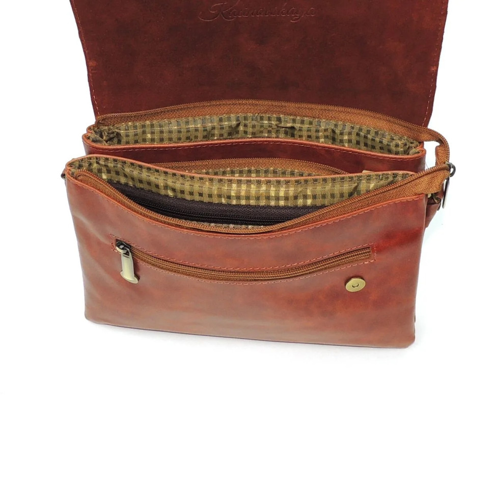 Сумка женская Natalia Kalinovskaya 44т.602 Виола рыжая Сумка женская Natalia Kalinovskaya 44т.602 Виола рыжая