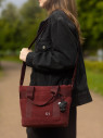 Сумка женская David Jones 7686 windsor wine Сумка женская David Jones 7686 windsor wine